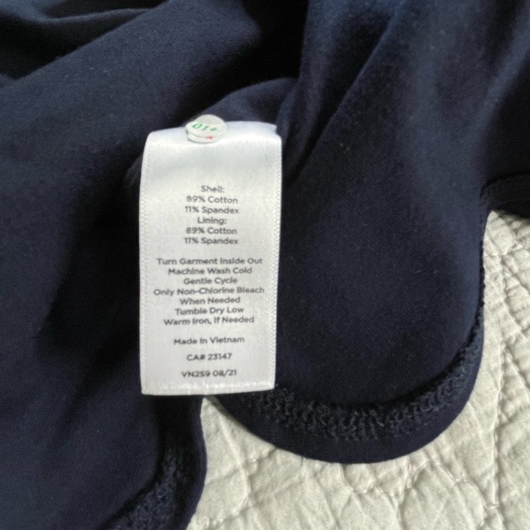 T for Talbots Navy Skort Size SP - Picture 7 of 7